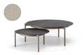 Taormina Loungetisch Set Aluminium Ø 60/90 cm